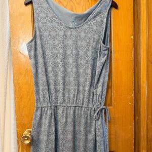 Kuhl Kyra Switch Reversible Dress XL Blue Grey Pattern